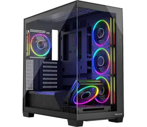 Modecom Volcano Stellar 5F ARGB černá / Počítačová skříň / ATX / E-ATX