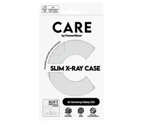 PanzerGlass CARE X-Ray Samsung Galaxy S25 čirá / Kryt / TPU