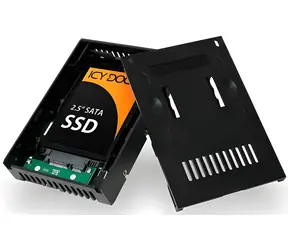 Icy Dock MB882SP-1S-2B černá / Adaptér 2.5" na 3.5" SATA HDD/SSD / instalace bez nářadí