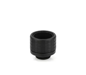 Thermal Grizzly DeltaMate HT16 černá / Konektor pro tvrdé trubice / O 16 mm / rovný / vodní chlazení