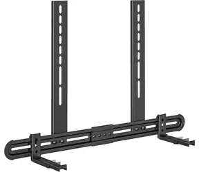 Techly VESA soundbar černá / Nástěnný držák / nosnost 8 kg / VESA 400x200-600x400