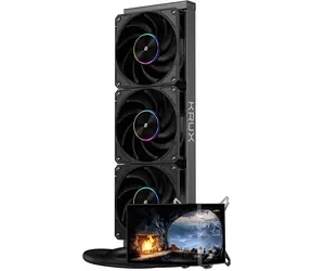 Krux HydroArc 360 černá / Komplet vodního chlazení CPU / 360 mm / 3x 120mm / ARGB