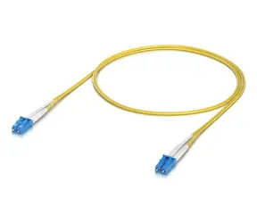 Ubiquiti UACC-OFC-S2-LULU-1M žlutá / Optický patch kabel / LC-LC / Duplex / OS2 / 1 m