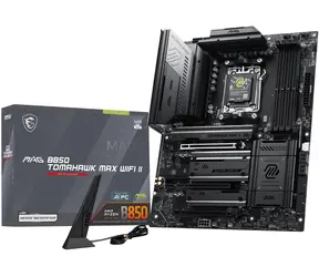 MSI MAG B850 TOMAHAWK MAX WIFI II černá / Základní deska / AMD B850 / DDR5 / 5GLAN / Wi-Fi 7 / sc.AM5 / ATX
