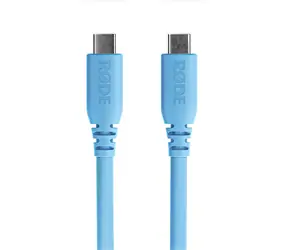 Rode SC27-B světle modrá / Kabel USB-C - USB-C / 2 m / USB 3.2 Gen 1 / PD 60 W