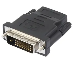 Logo černá / Redukce / DVI (24+1) samec - HDMI samice / Full HD 1080p