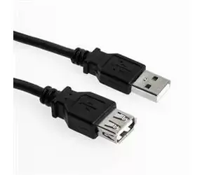 Sharkoon USB-A (M) - USB-A (F) černá / Prodlužovací kabel / USB 2.0 / 0,5 m