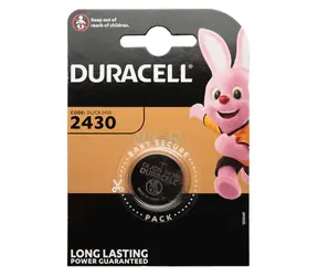 Duracell CR2430 / Knoflíková baterie / Lithium / 3 V / 1 ks