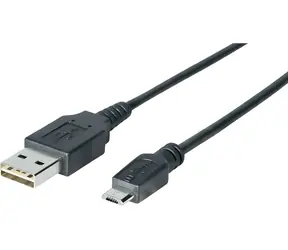 Sharkoon USB-A - Micro USB-B 2m černá / USB kabel / USB 2.0 / až 480 Mbit/s