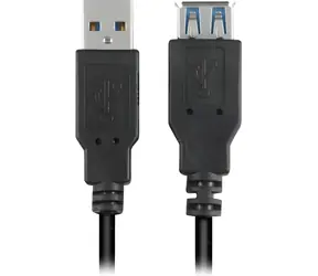 Sharkoon černá / Prodlužovací kabel / USB-A / USB 3.2 Gen 1 / 2 m