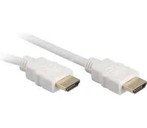 Sharkoon HDMI (M) - HDMI (M) 1 m bílá / Kabel HDMI / 4K / Ethernet