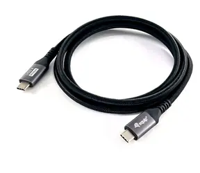 Equip USB4 Gen 3x2 černá / Kabel USB-C na USB-C / 40 Gbit/s / 8K/60Hz / PD 240 W / 1,2 m