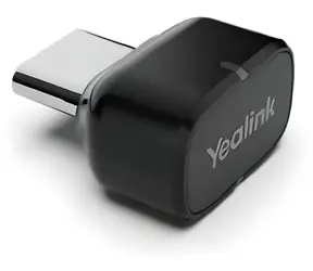 Yealink BT51-C černá / Bluetooth adaptér / USB / Bluetooth 5.0 / dosah 30 m