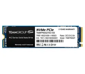 TeamGroup MP33 2TB / SSD / M.2 2280 / PCIe 3.0 x4 / R: 1800 MB/s / W: 1500 MB/s / TBW 1000TB