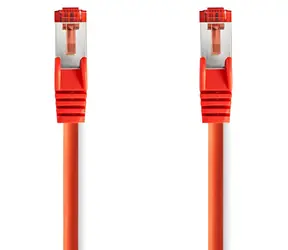 Nedis CAT6 0.25m červená / Patch kabel / RJ45-RJ45 / S/FTP / LSZH