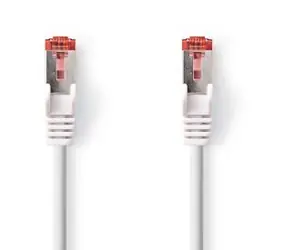 Nedis CAT6 S/FTP 15m bílá / Síťový kabel / RJ45 - RJ45 / LSZH