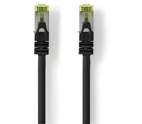 Nedis černá / Síťový kabel / CAT7 S/FTP / RJ45 / 2 m / LSZH