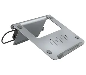 Adam Elements CASA Hub Stand šedá / USB-C hub a stojan na notebook / 5v1