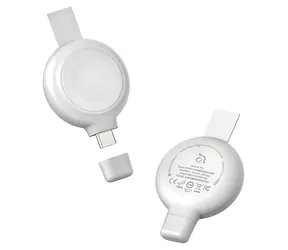 Adam Elements Omnia A1+ bílá / Nabíjecí kabel / Apple Watch / magnetický / bezdrátové rychlonabíjení