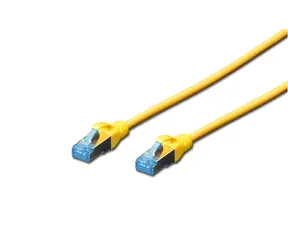 Digitus žlutý / Patch kabel / Cat 5e / SF/UTP / AWG 26/7 / 1 m