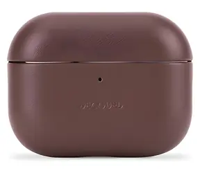 Decoded Leather AirCase hnědá / Pouzdro / pro Apple AirPods Pro 3 / Kůže