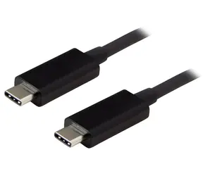 StarTech černá / Kabel USB-C / M/M / 10 Gbps / 1 m