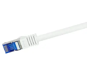 Logilink Ultraflex bílá / Patch kabel / Cat6A S/FTP / RJ45 / 2 m