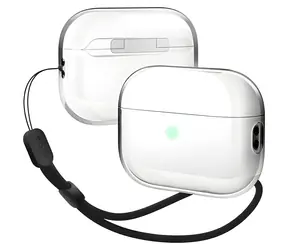 Elago Airpods Pro 2 TPU Case čirá / Pouzdro pro sluchátka / AirPods Pro 2 / s nylonovým poutkem