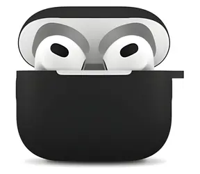 Next One Silicone Case černá / Pouzdro / pro Apple AirPods 3