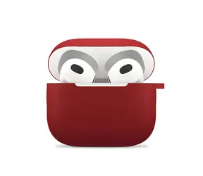 Next One Silicone Case červená / Pouzdro / pro Apple AirPods 3