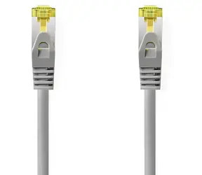 Nedis šedá / Patch kabel RJ45 / Cat 8.1 / S/FTP / 3 m / LSZH
