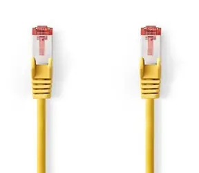 Nedis CAT6 S/FTP 15m žlutá / Síťový kabel / RJ45 - RJ45 / LSZH