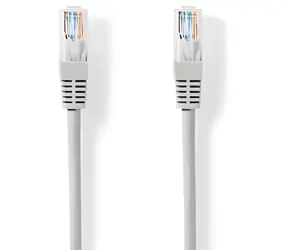 Nedis CAT5e U/UTP šedá / Síťový kabel / RJ45 - RJ45 / 15 m / PVC