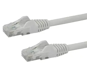 StarTech bílá / Patch kabel UTP CAT6 / 1 m / RJ-45 / PoE