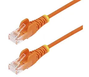 StarTech Cat6 Slim oranžová / Patch kabel / UTP / 2 m / RJ-45 / PoE