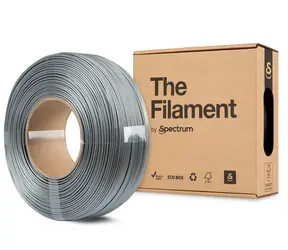 Spectrum The Filament stříbrná / Tisková struna / PETG Lite / 1.75mm / 1kg / ReFill