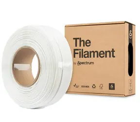 Spectrum The Filament PETG Lite bílá / Tisková struna / 1,75 mm / 1 kg / ReFill (bez cívky)