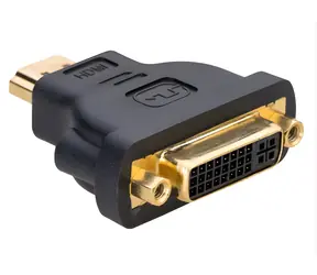 Akyga černá / Adaptér / DVI (F) - HDMI (M) / Duplex