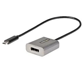 StarTech Adaptér USB-C na DisplayPort černá/šedá / Redukce / 8K/4K 60Hz / DisplayPort