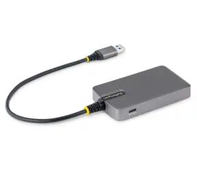 StarTech USB-A Hub 4 porty šedá / 4x USB-A / 5 Gbs / 0,3 m