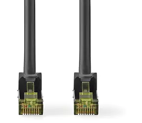 Nedis CAT7 černý / Síťový kabel / S/FTP / RJ45 - RJ45 / 3 m