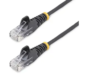 StarTech CAT6 Slim černá / Síťový kabel / U/UTP / RJ-45 / 7 m / PoE
