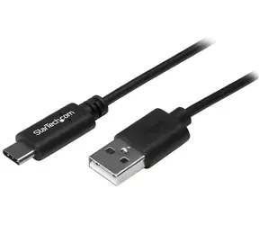 StarTech černá / Kabel USB-C na USB-A / 2 m / USB 2.0 / 480 Mbps