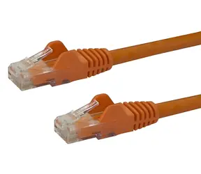 StarTech oranžová / Patch kabel UTP CAT6 / 0,5 m / RJ-45 / PoE
