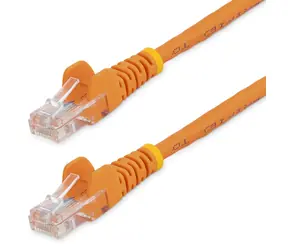 StarTech oranžová / Patch kabel / UTP Cat5e / RJ-45 / 0,5 m / PoE