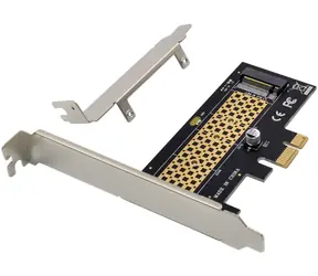 DeLock PCI Express karta 1x interní NVMe M.2 Key M / Karta / PCIe x1 / 95 x 52 mm / -40 až 85 °C