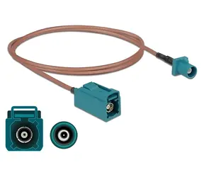 Delock FAKRA Z 1m / Anténní kabel / RG-316 / 2,4 GHz / 50 Ohm