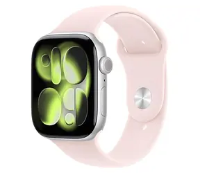 Apple Watch Sport Band 46mm (S/M) světle růžová / Sportovní pásek pro Apple Watch
