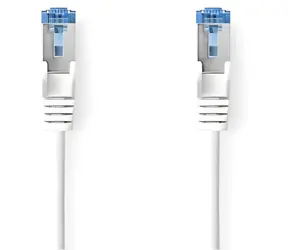 Nedis CAT6a S/FTP bílá / Síťový kabel / 0,5 m / LSZH