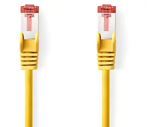 Nedis CAT6 S/FTP 0.5 m žlutá / Patch kabel / RJ45 - RJ45 / LSZH